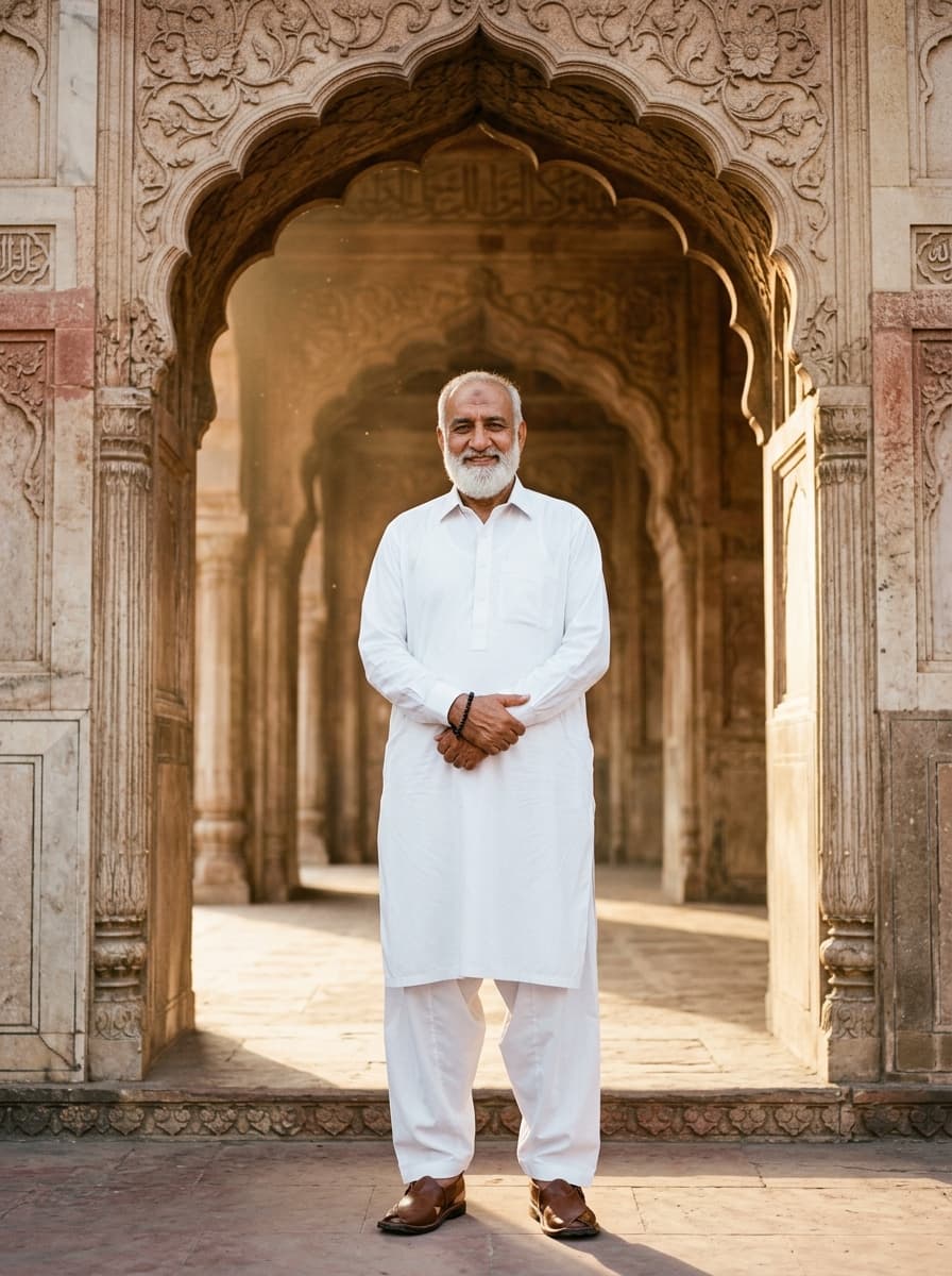 Saad Mehmood - Heritage Shalwar Kameez craftsmanship